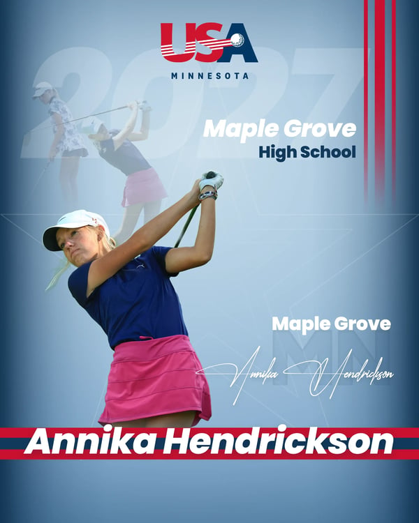 Annika Hendrickson, 2027 Team Minnesota