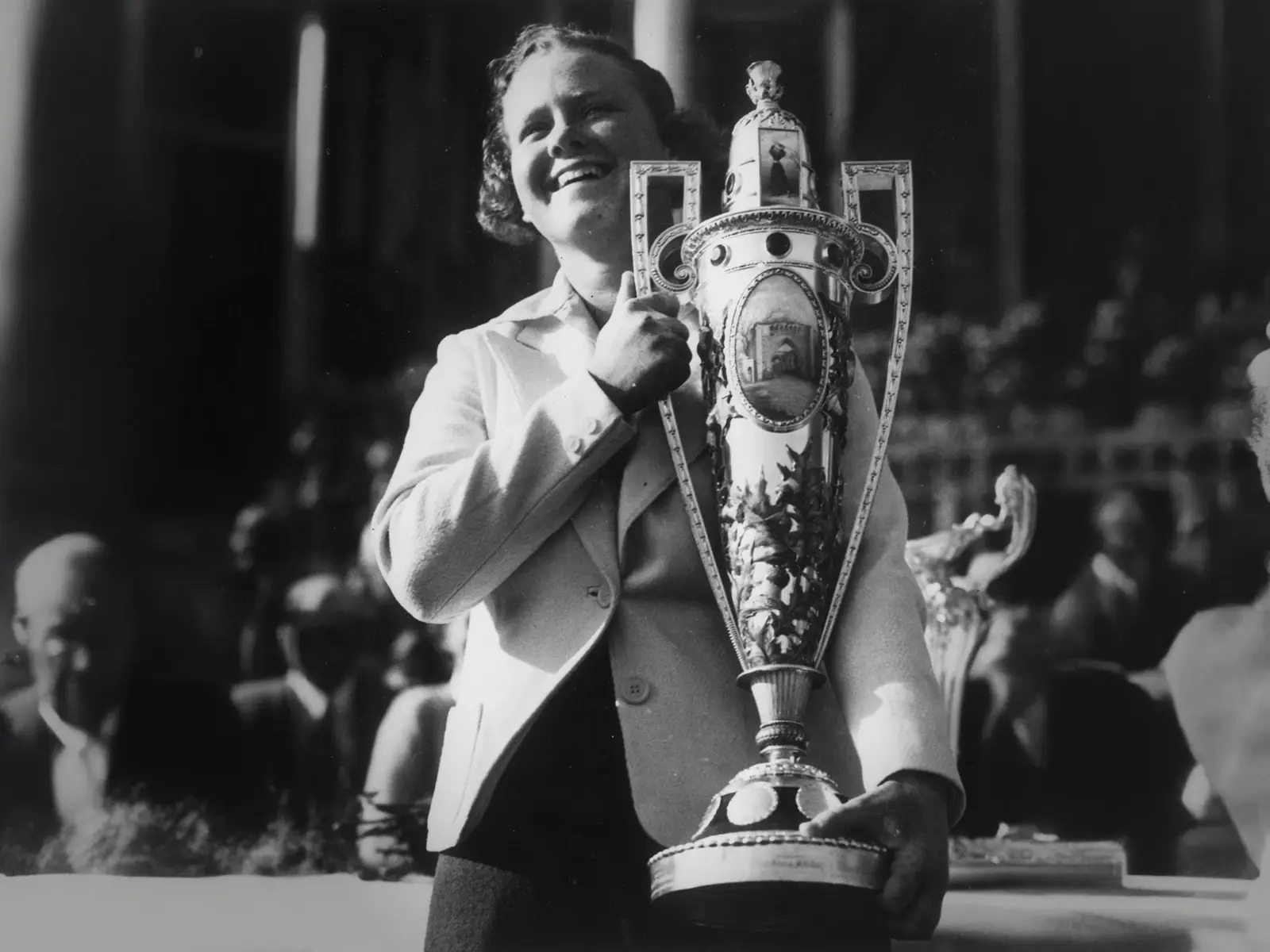 Patty Berg wins first U.S. Women’s Open