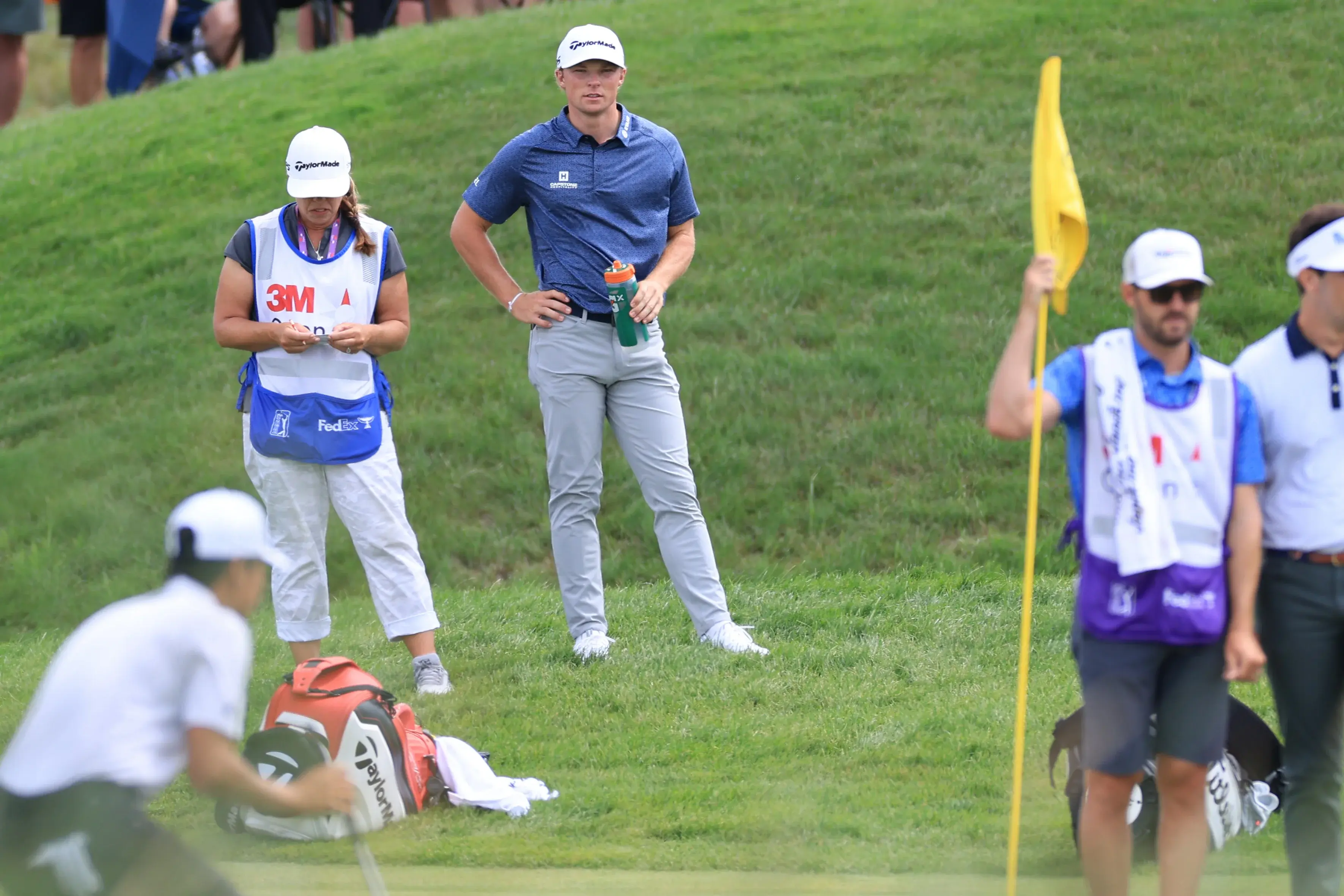 Capan & Knapp Shoot 60, Are Tied for Second in Zurich Classic