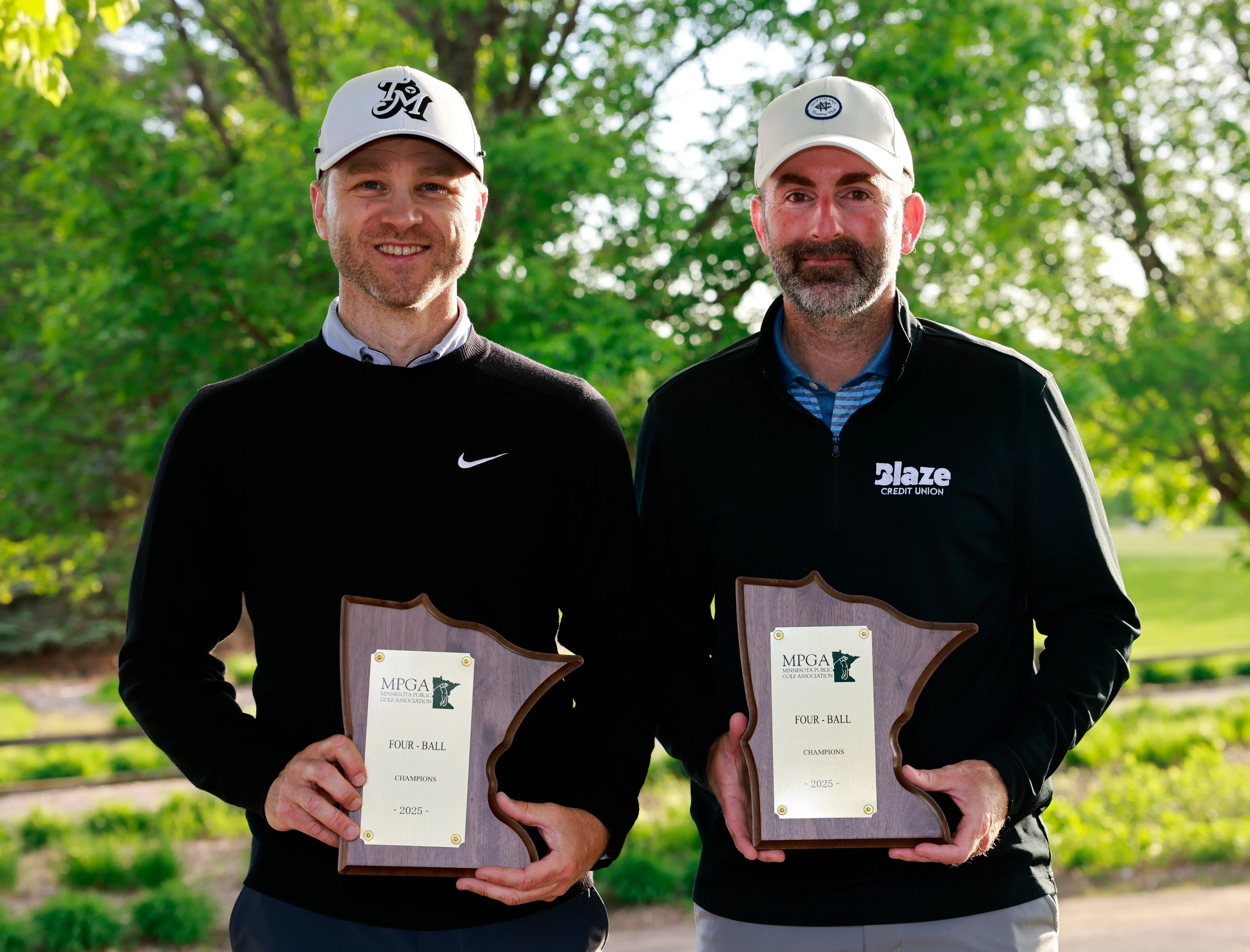 Burleson and Larson Pull Away Late to Claim Second Straight MPGA Four-Ball Title