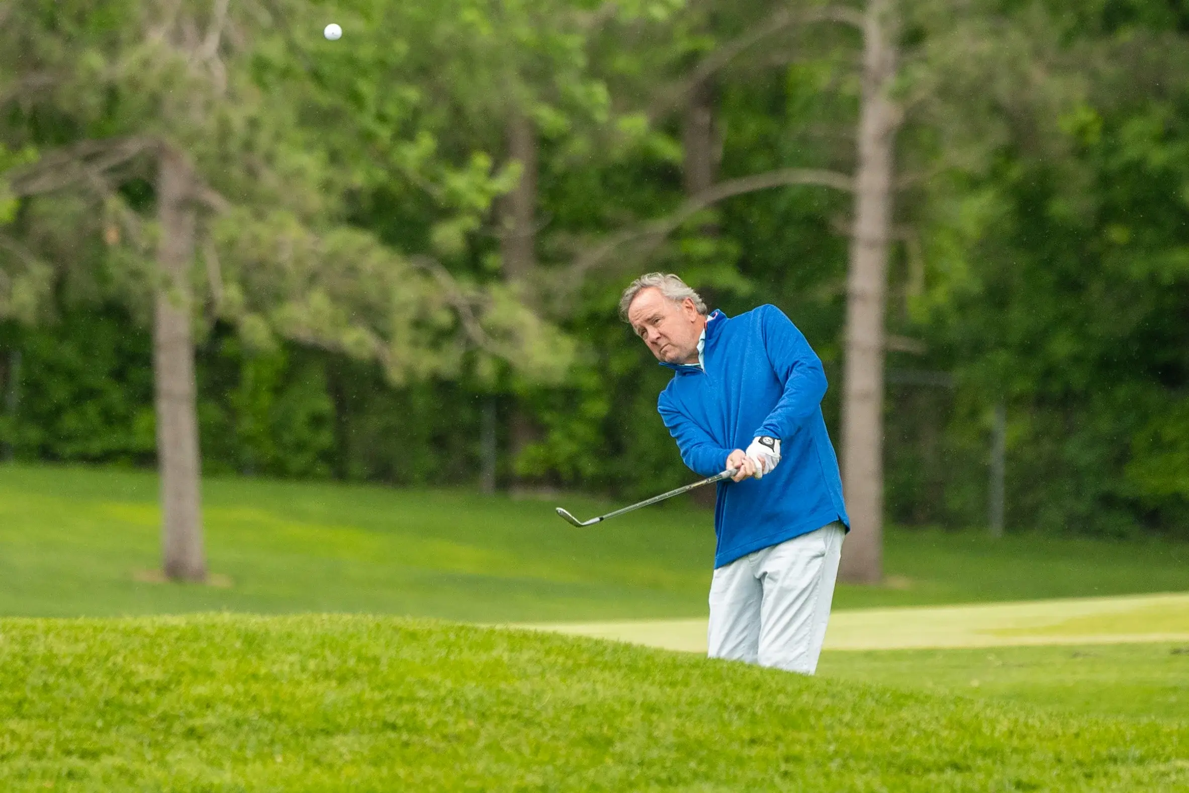 Weather Shortens Opening Round of MGA Senior Amateur; Former Champ Aldrich and Enerson in Front Early