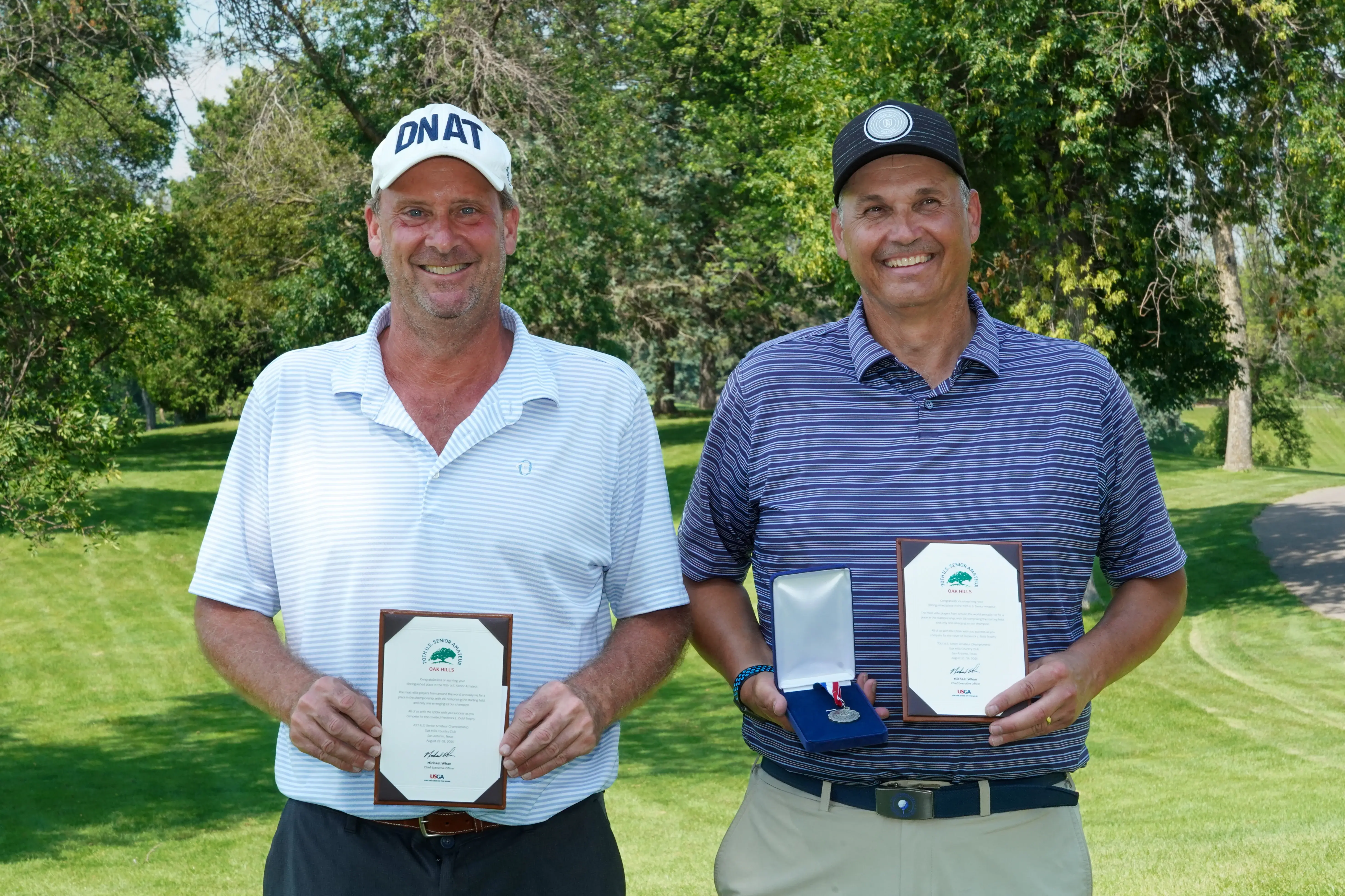 Three-time MGA Senior Four-Ball Champs Brellenthin and Peterson Headed to U.S. Senior Amateur