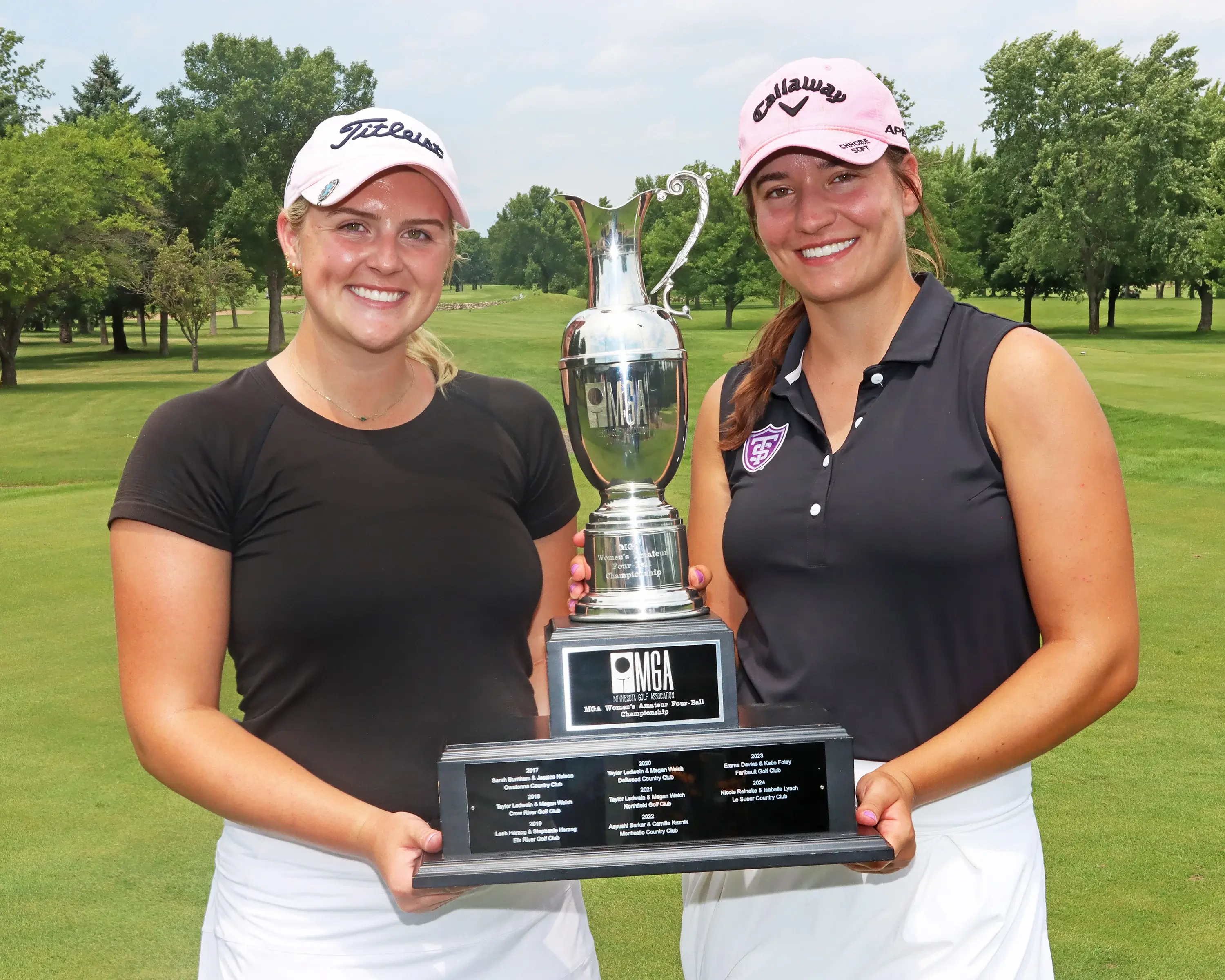 VanArragon and Welch Defeat Hicks and Larson with a Birdie on Final Hole of MGA Women's Amateur Four-Ball