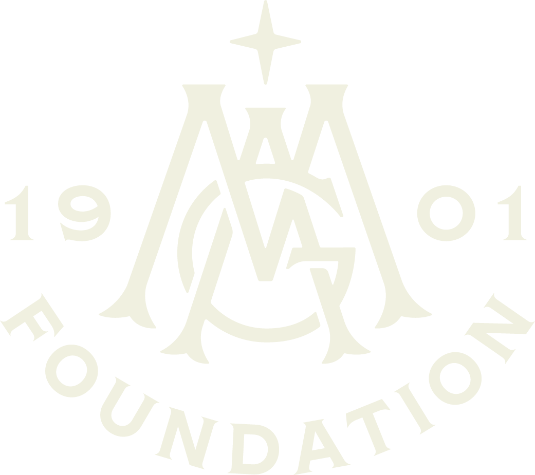 MGA_Foundation Lockup_Curved_Sand@4x