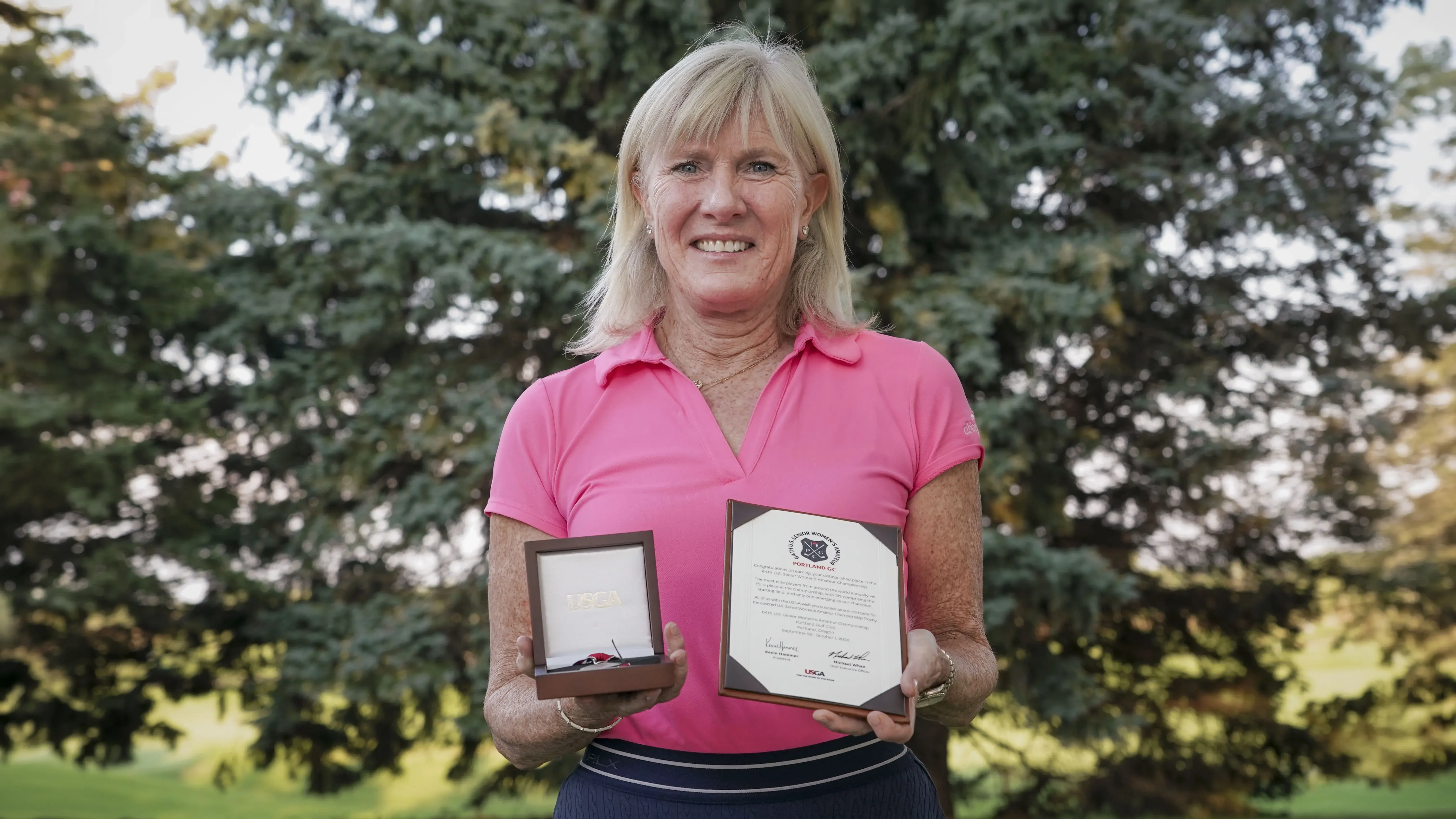 Luther Medals, Lam and Peterson Advance at U.S. Senior Women's Amateur Qualifying