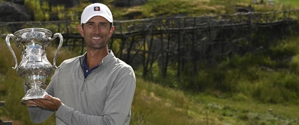 Hagestad Gets to 8 under, 7up on Beck, then Hangs on for 3rd U.S. Mid-Am Title