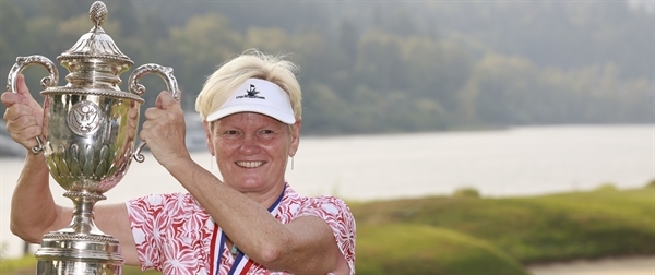 Johnson Gets over the Hump, Wins Senior Women's Open