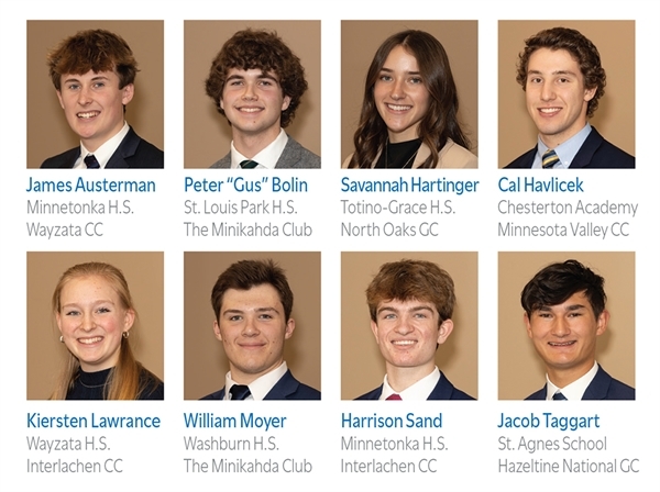 Eight Minnesota Caddies Earn Evans Scholarship