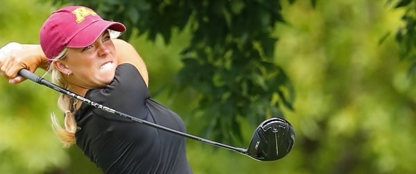 Cernousek, Aggies Move to the Front in Women's NCAA; McCauley Could Use Another 65