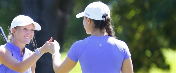 Tommies on Top as Davies and Foley Shoot 66 to Lead MGA Women's Four-Ball