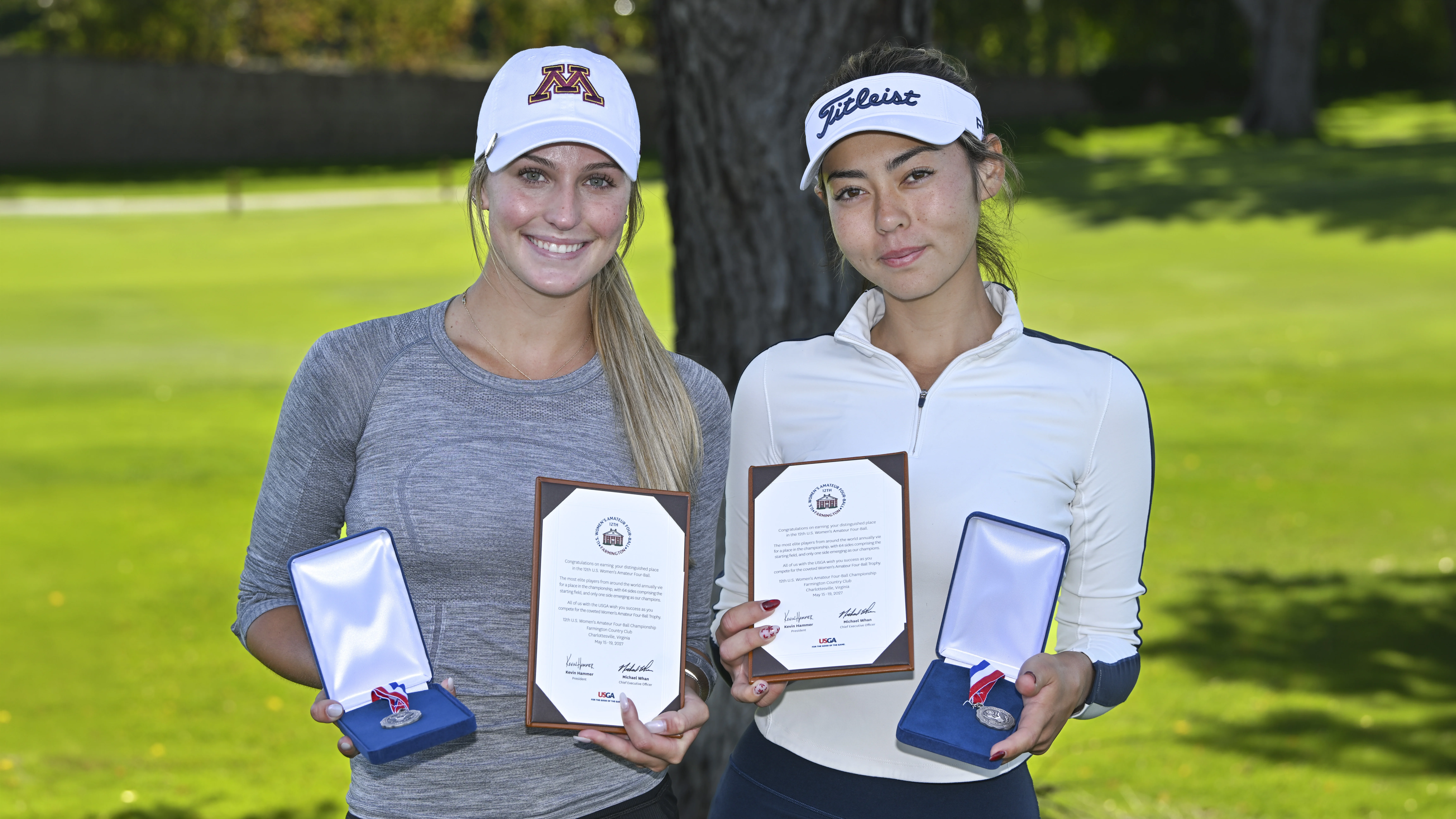 Gopher Teammates Mesones and Dusenbery Headed to U.S. Women's Amateur Four-Ball
