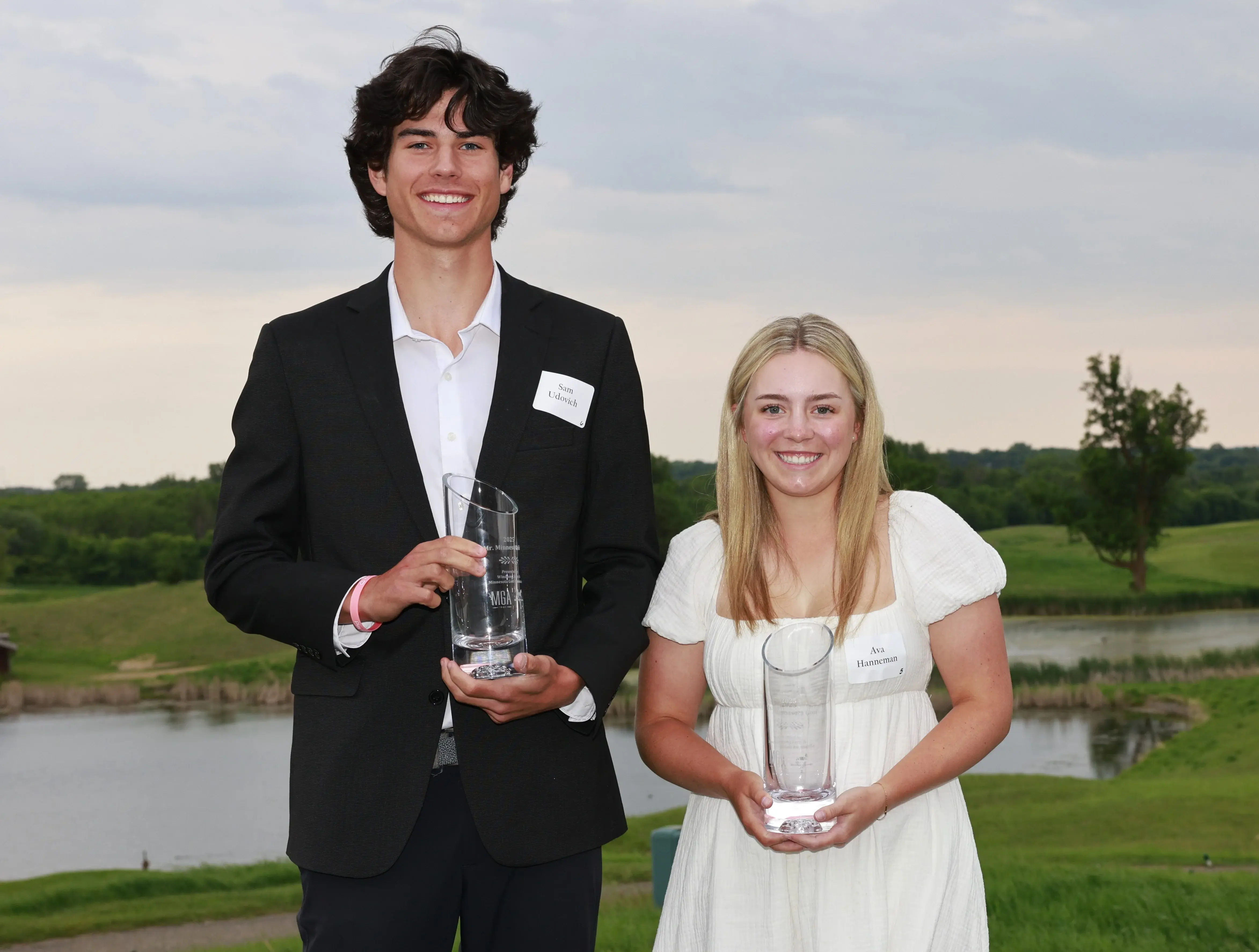 Udovich and Hanneman Named 2025 Mr. and Ms. Minnesota Golf