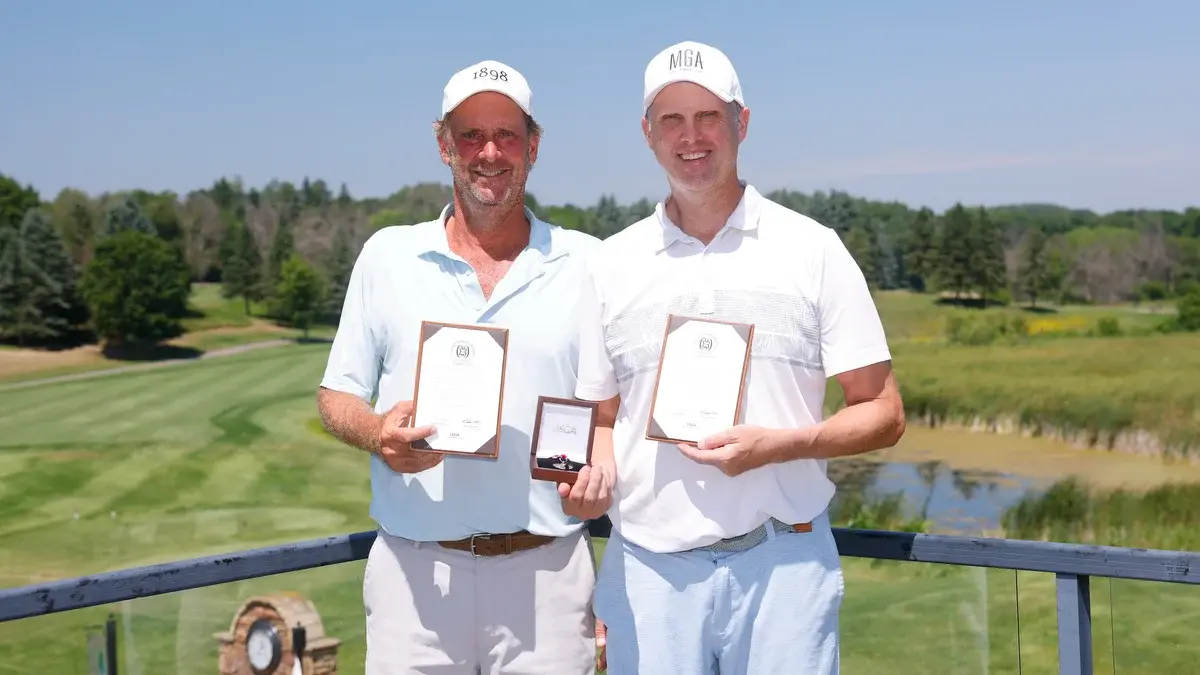Late Birdies Send Brellenthin and Johnson to U.S. Senior Amateur